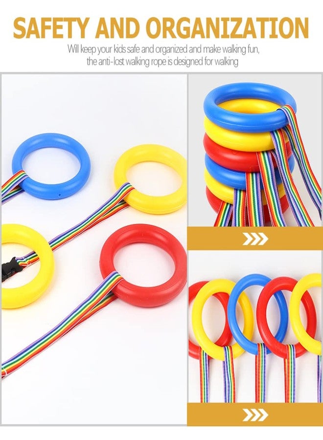 TOYANDONA Safety Walking Rope for Children with 12 Handles Preschool and Kindergarten Walking Rope for Toddlers Outdoor Group Management Harness - Image 3